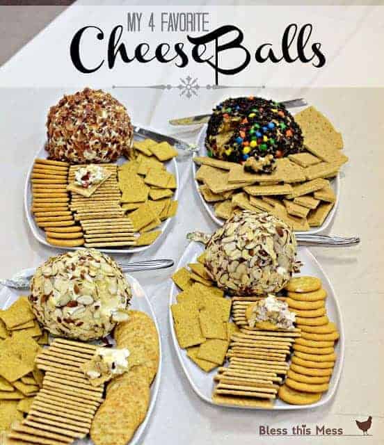 best holiday cheese ball recipes bacon, beef, ranch, cheddar, pineapple, cookie dough