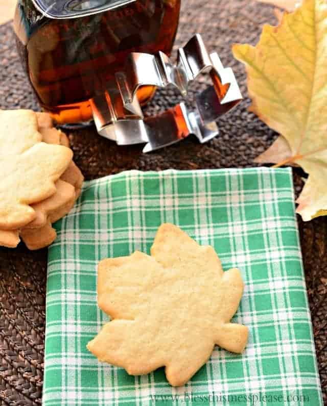 Maple Sugar Cookies