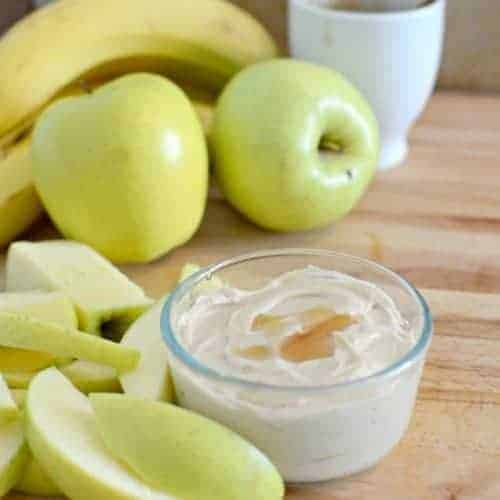 Image of healthy fruit dip