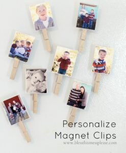 Personalized Magnet Clips and DIY Puzzles