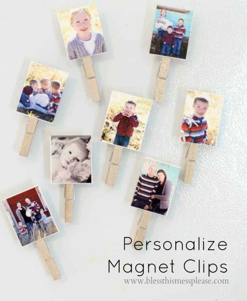 Personalized Magnet Clips and DIY Puzzels