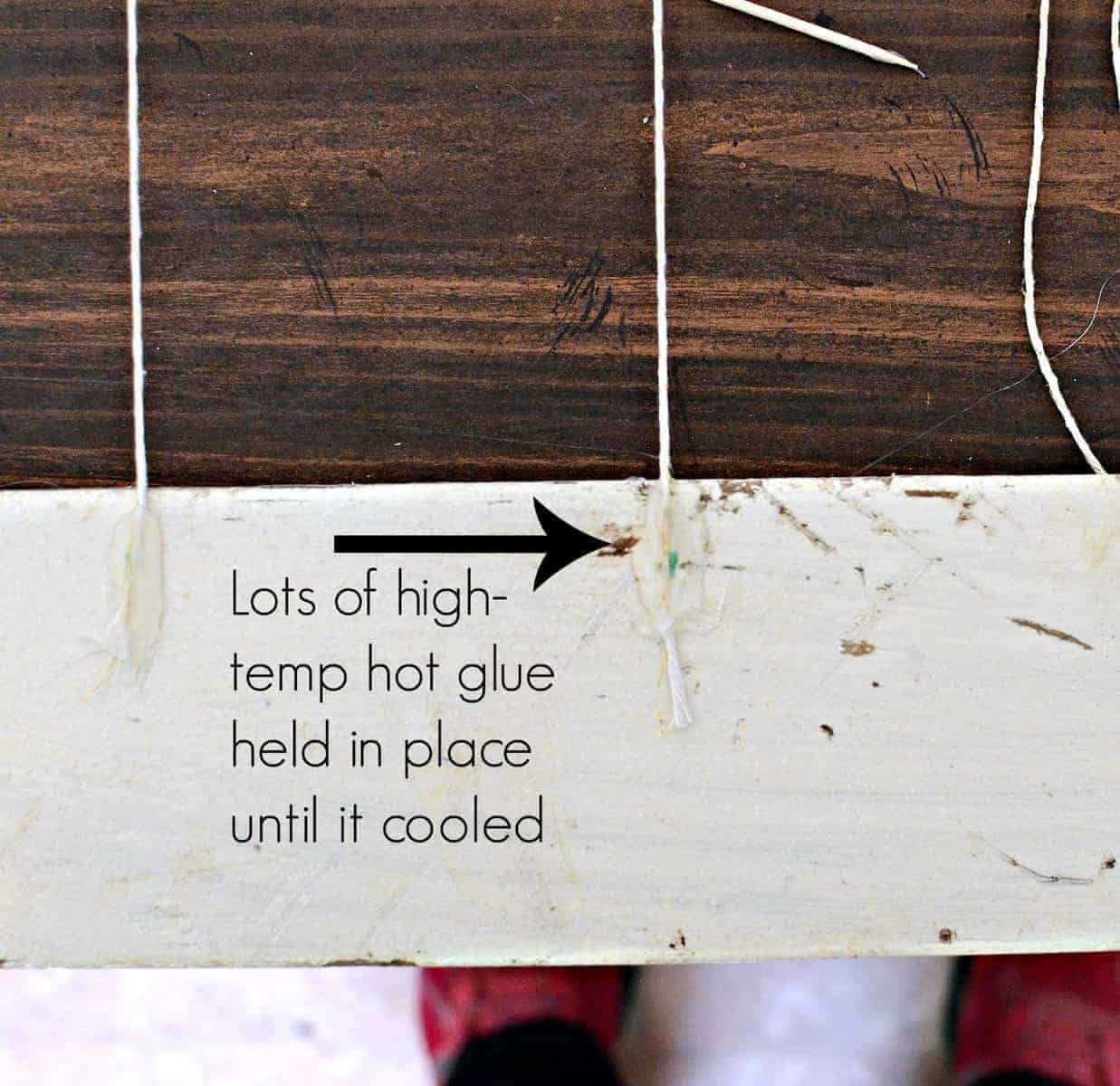 DIY Instagram Photo Display made from an old screen door! You could also use a big frame...
