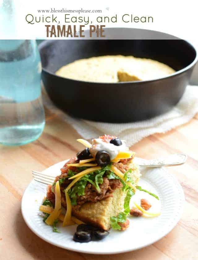 Healthy Whole Grain Tamale Pie