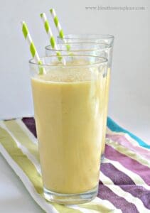 Clean and Healthy Tropical Smoothie