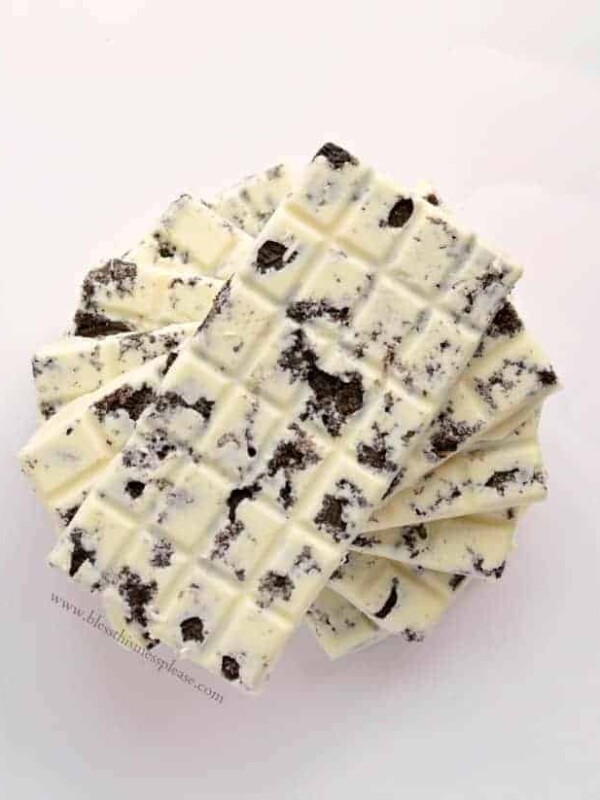 Image of a cookies and cream candy bar