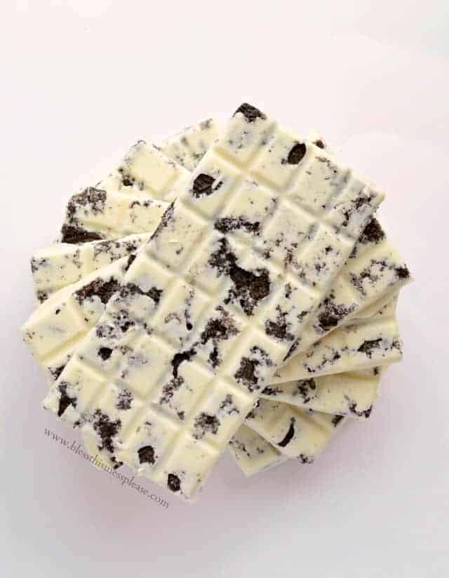 cookies and cream candy bar