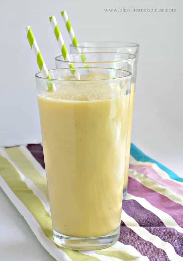 Receta de Batido de Frutas Fácil
