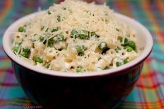 Pasta with Peas and Ricotta