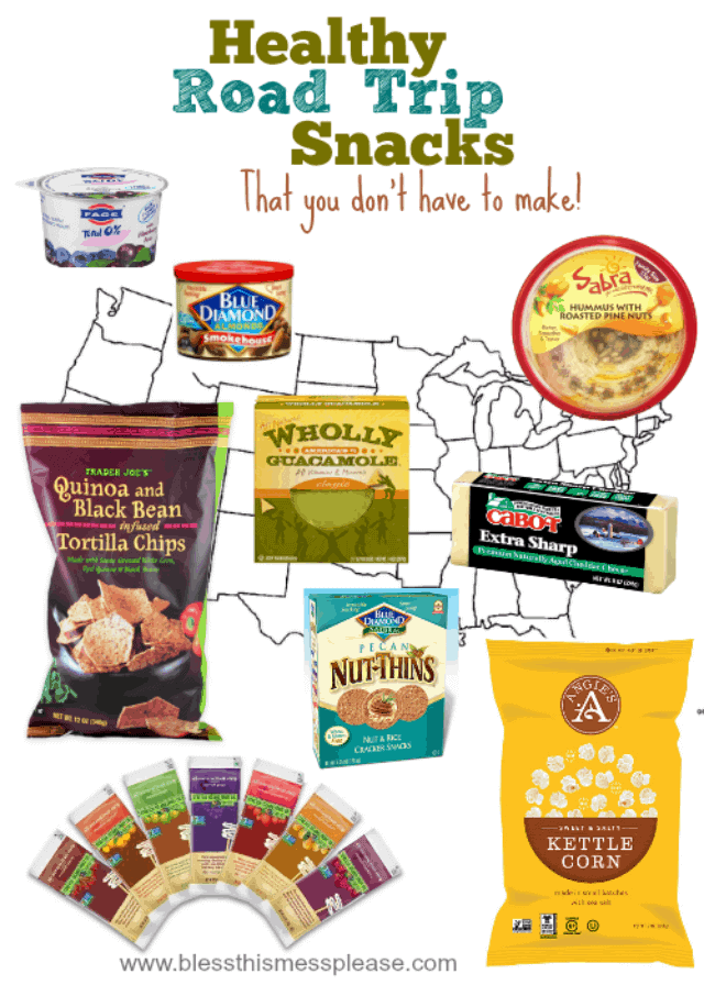 Healthy Road Trip Snacks that you don't have to make yourself!
