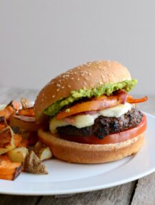 The Ultimate Fajita Burger in honor of #burgerweek