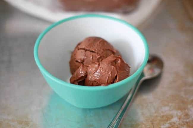 No Machine Chocolate Truffle Ice Cream