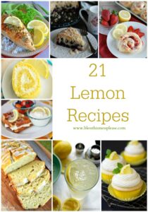Lemon Recipe Roundup