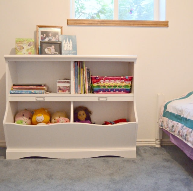 A Birthday Surprise worth Falling out of Bed for! diy bookshelf ikea