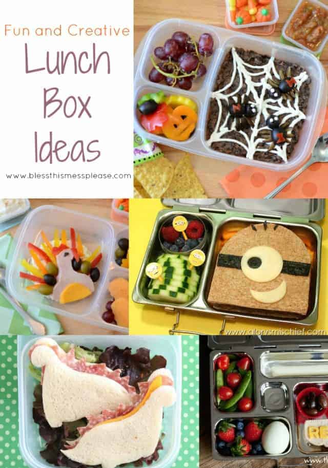 All kinds of lunch box inspiration!