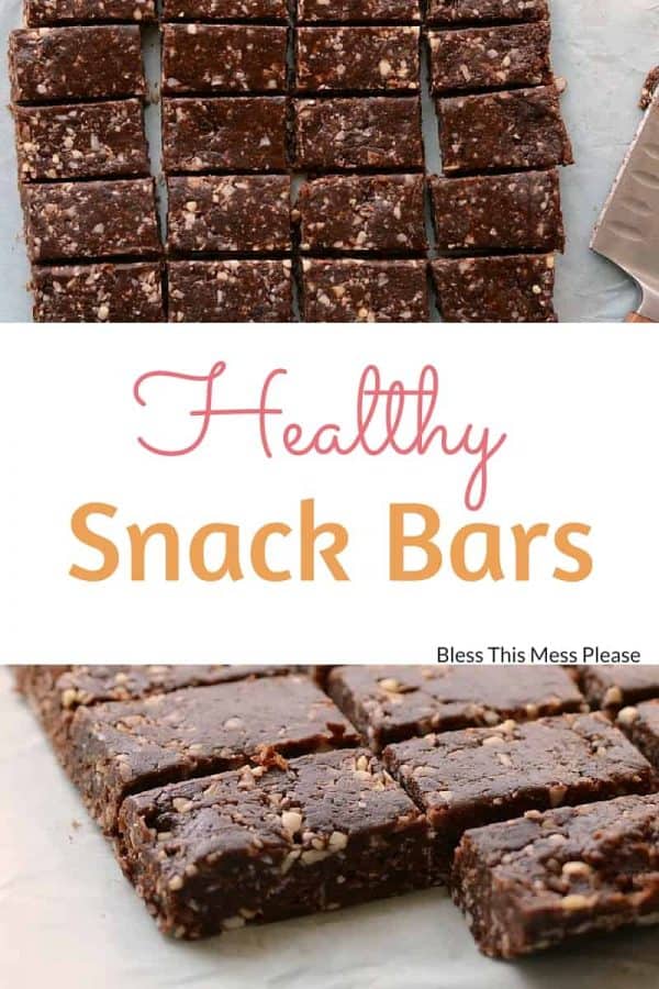 Easy Homemade Snack Bars | Healthy Snack Bars Recipe