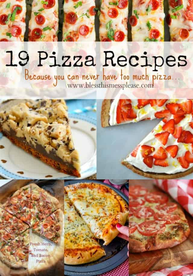 19 Pizza Recipes to drool over. Pizza Night never looked so good!
