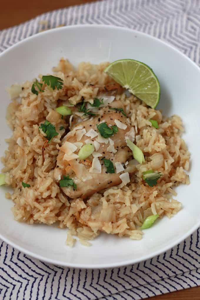 Image of One Pot Coconut Chicken and Rice