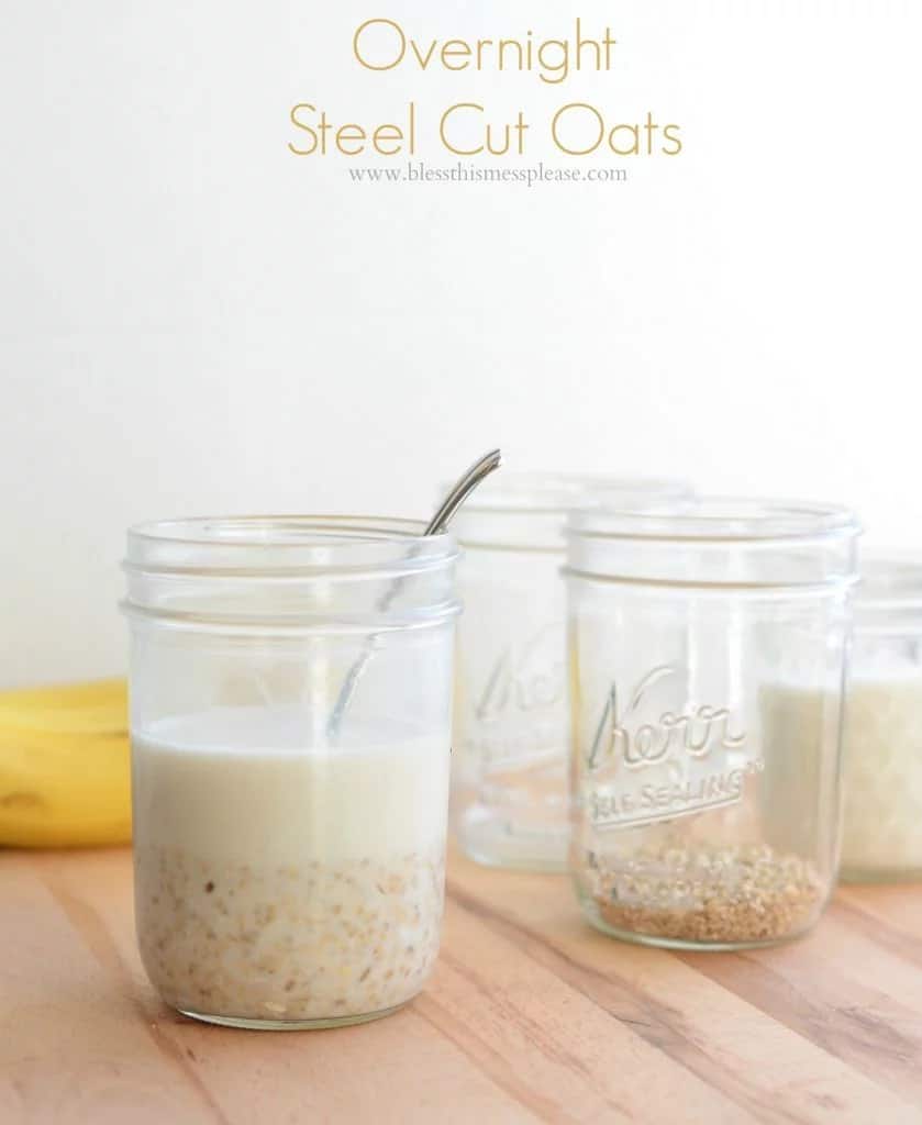 Easy Overnight Steel Cut Oats Recipe