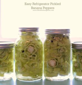 Quick and Easy Refrigerator Pickled Banana Peppers