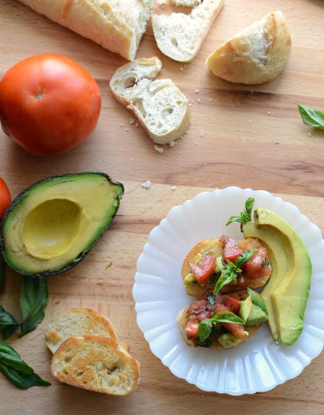 Avocado Bruschetta and other awesome appetizer recipes