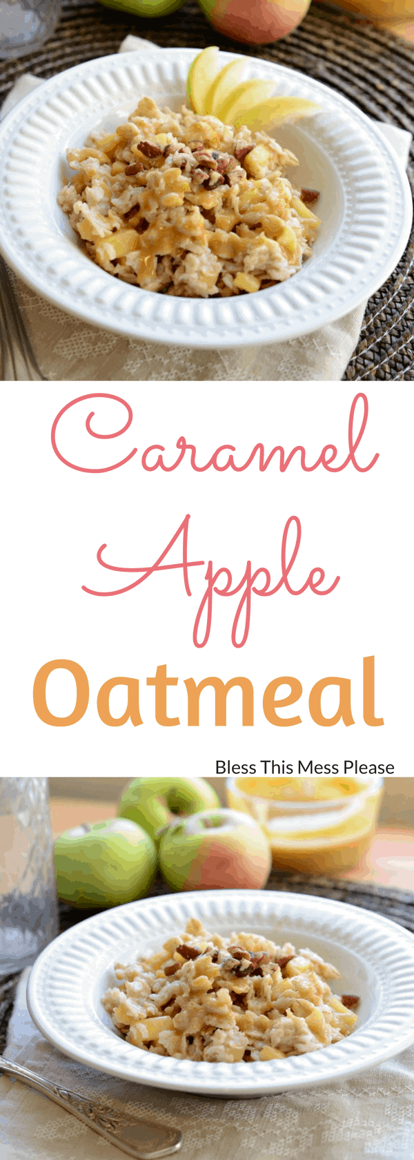 Caramel Apple Oatmeal