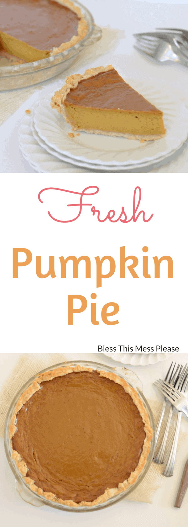 Fresh Pumpkin Pie