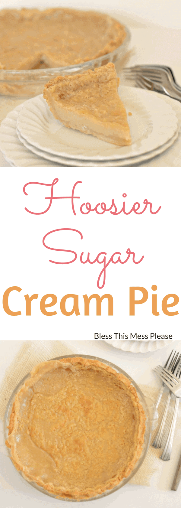 Hoosier Sugar Cream Pie