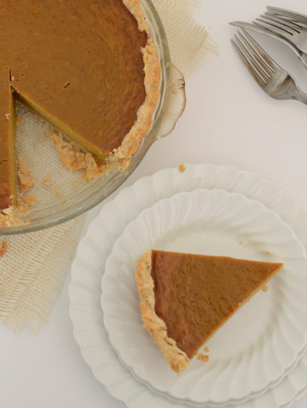 Pumpkin Pie from Fresh Pumpkin A Homemade Thanksgiving Pie Recipe