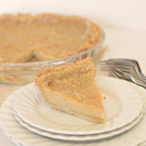 Hoosier Sugar Cream Pie Recipe Easy Sugar Cream Pie Recipe