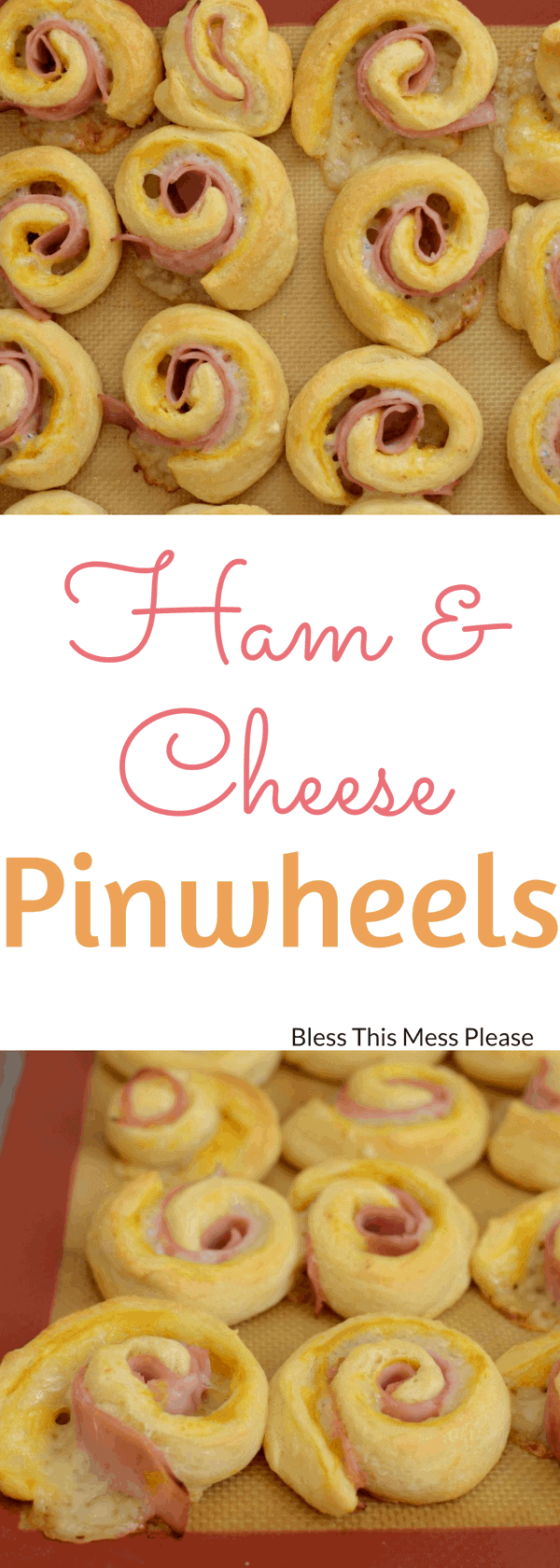 Ham and Cheese Pinwheels