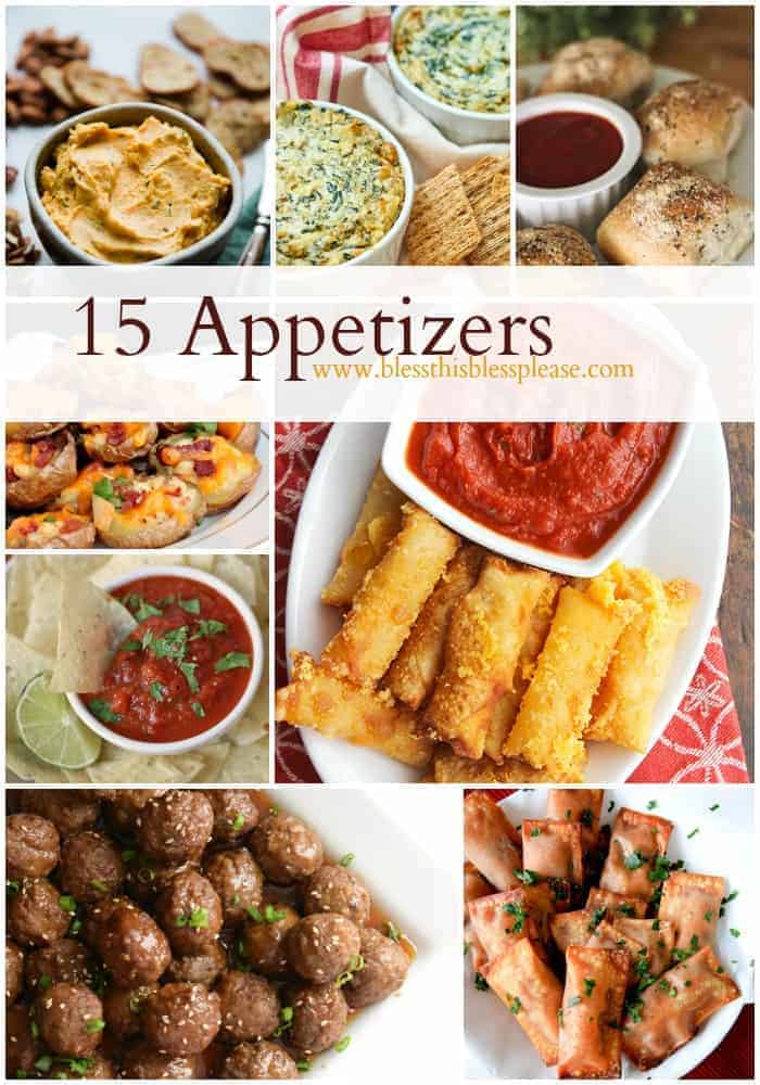 15 Appetizers fit for a party