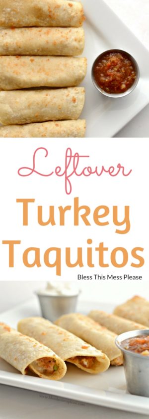 Leftover Turkey Taquitos — Tasty & Easy Shredded Meat Taquito Recipe