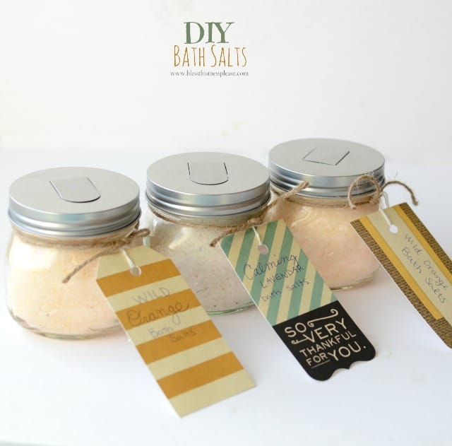 DIY Bath Salts and Sugar Scrubs (Great Homemade Gifts!)