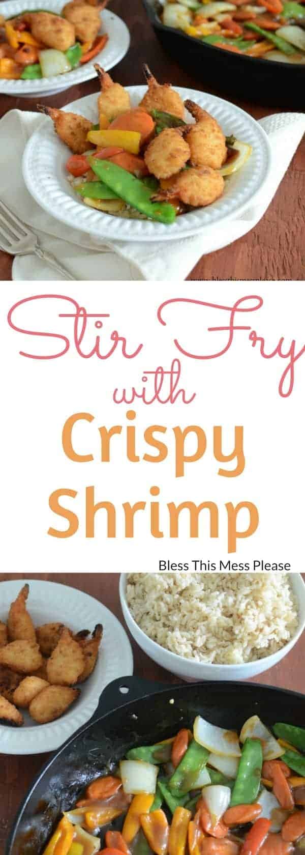 Crispy Shrimp Stir Fry