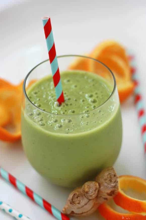 Favorite Toddler Smoothie (with Veggies!) Bid Kids Will Love Too!