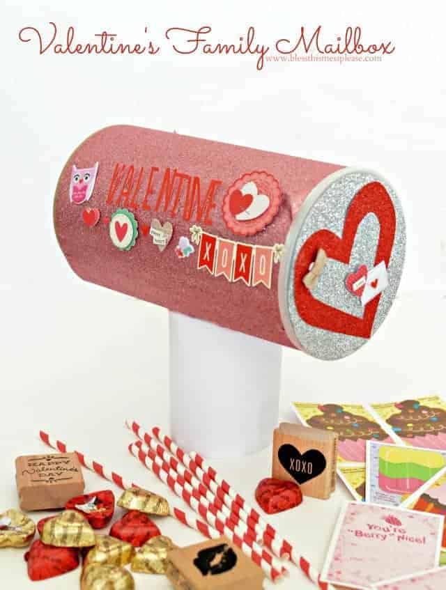 Valentine's mailbox for the whole family to enjoy