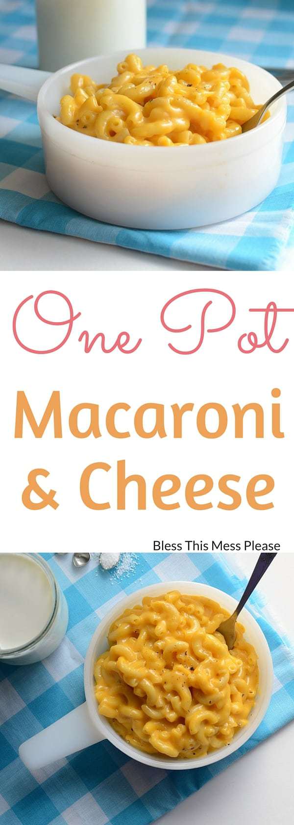 One Pot Macaroni and Cheese