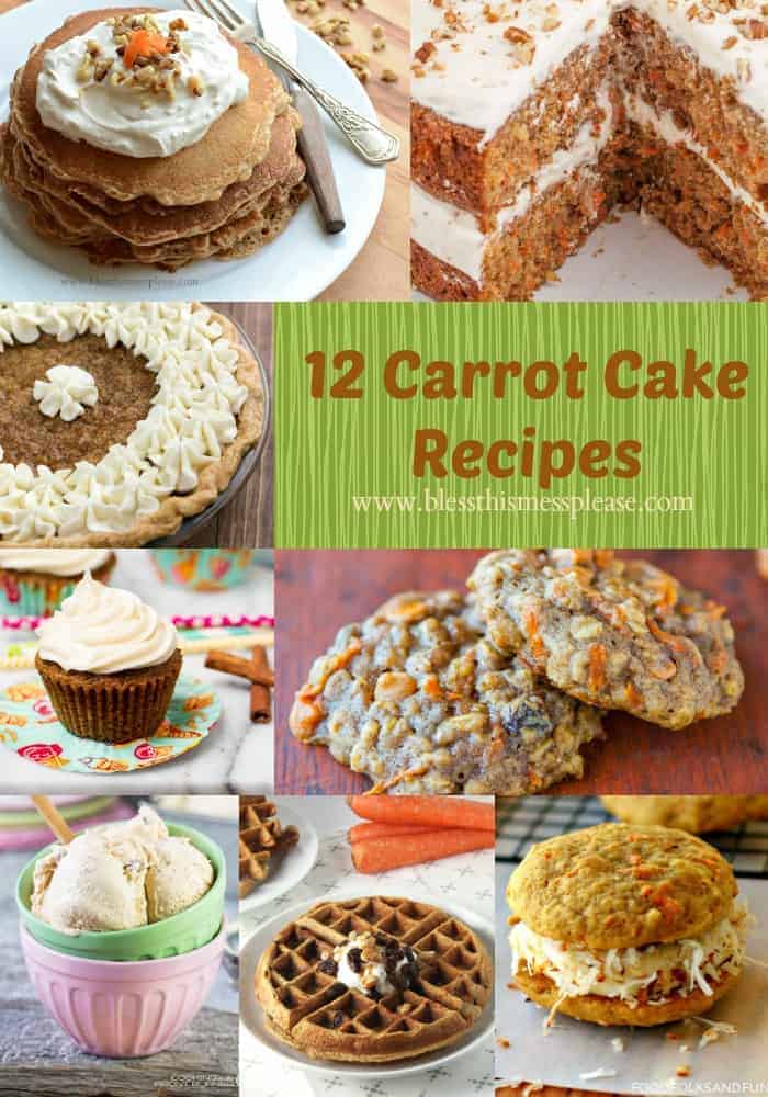 Carrot Cake Recipe Roundup - so much more than cake!
