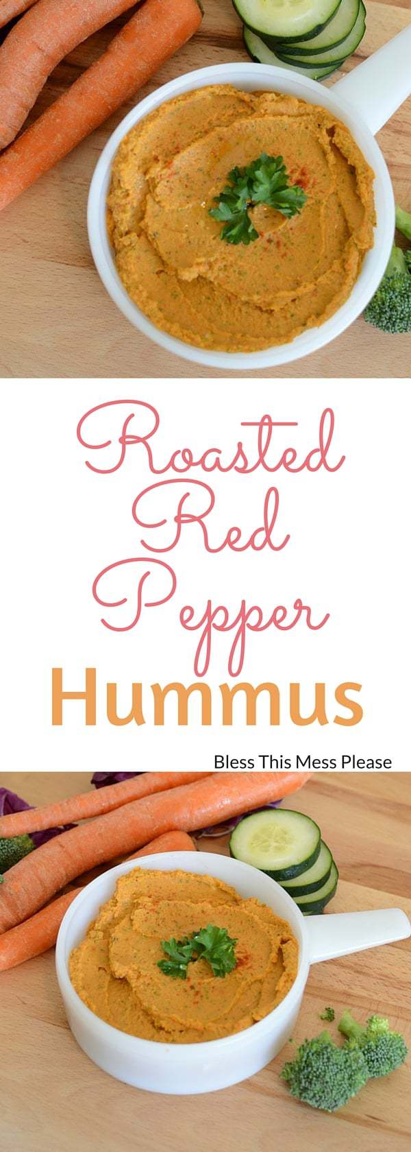 Roasted Red Pepper Hummus