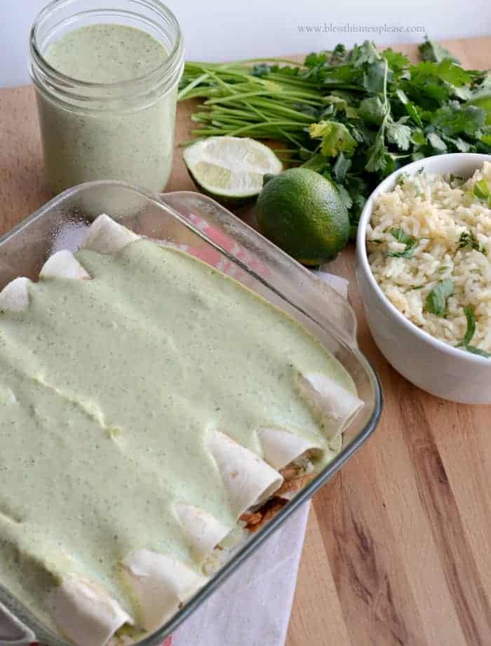 Tomatillo Ranch Burritos Recipe 