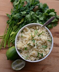 Santa Fe Cilantro Rice with Garlic