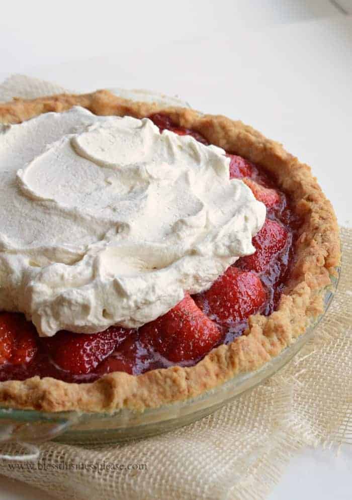 America's Test Kitchen's Fresh Strawberry Pie — Bless this Mess