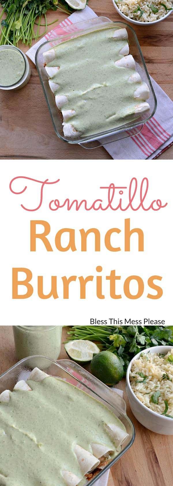 Tomatillo Ranch Burritos