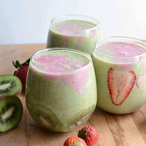 Healthy Strawberry Kiwi Smoothie Healthy Strawberry Kiwi Smoothie