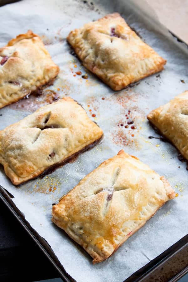 rhubarb hand pie