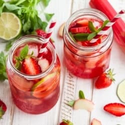Strawberry and Rhubarb Blaster