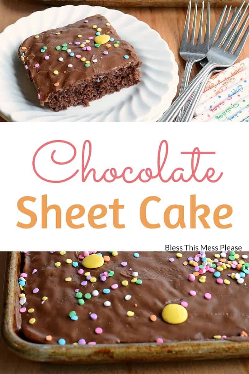 Chocolate Sheet Cake