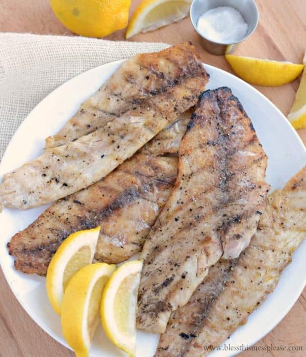 Grilled Fish Recipe Bless This Mess Please