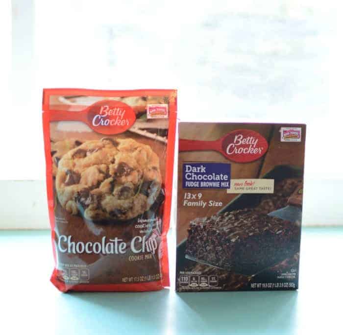 Cheater Brookies (Chocolate Chip Cookies + Brownies)