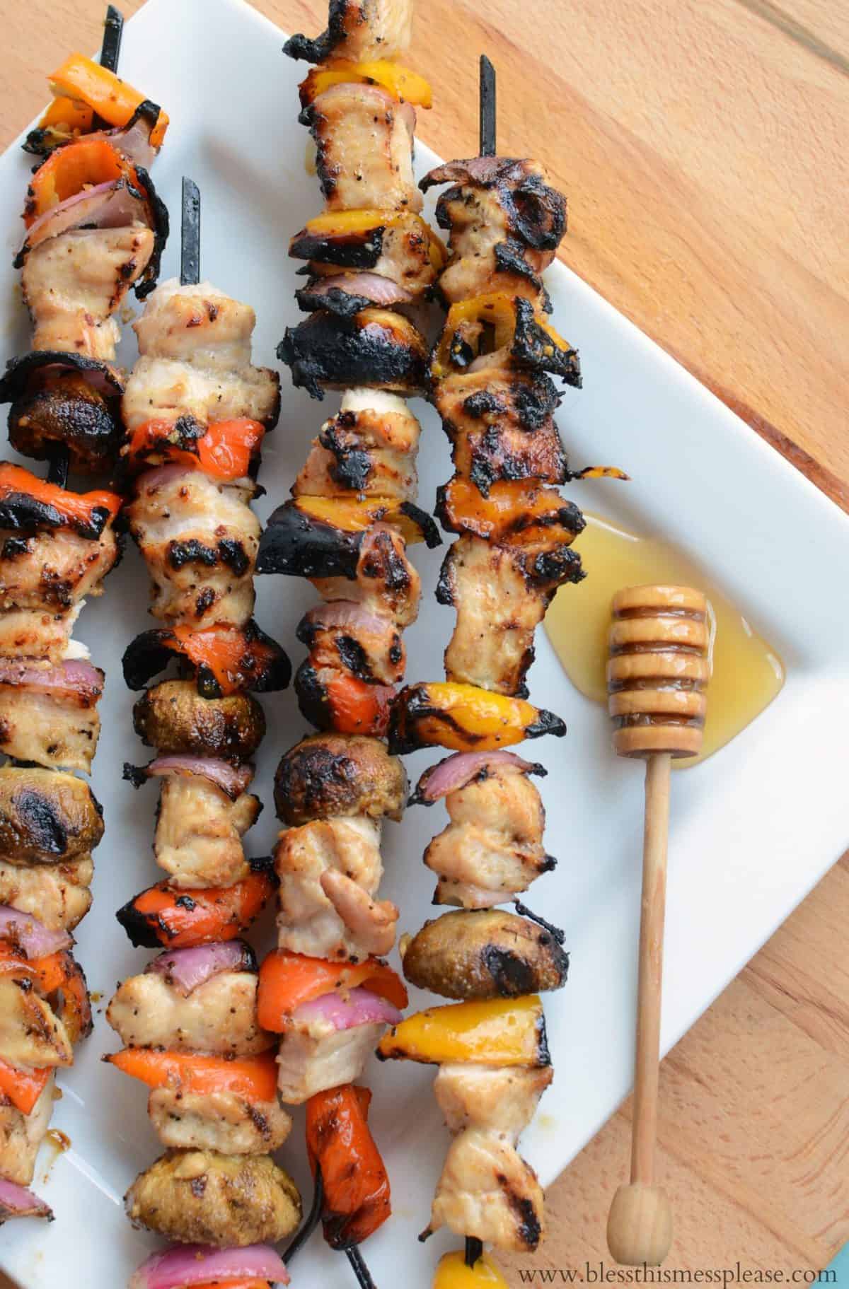 Chicken Kabobs — Bless this Mess